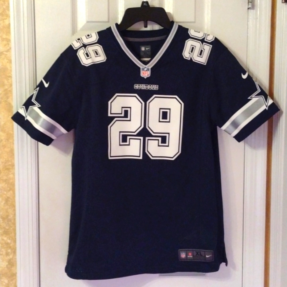 NFL Cowboys #29 Murray Youth Jersey XL Blue like new